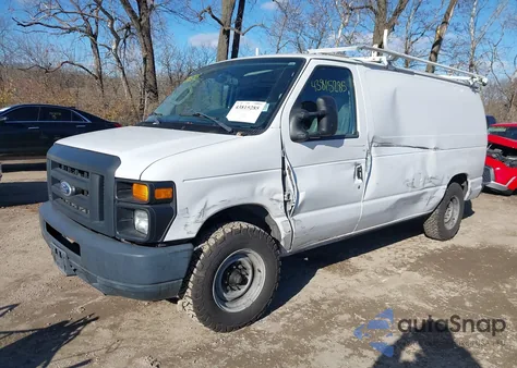 2014 Ford E-150 Commercial z USA, uszkodzony, nr VIN 1FTNE1EW9EDA38983